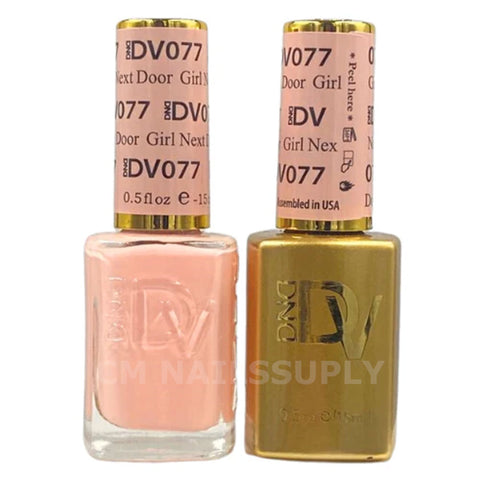 DND Duo Gel &  Lacquer Diva #077 GIRL NEXT DOOR