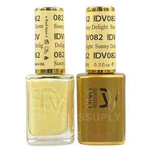 DND  Duo Gel &  Lacquer Diva #082 Sunny Delight