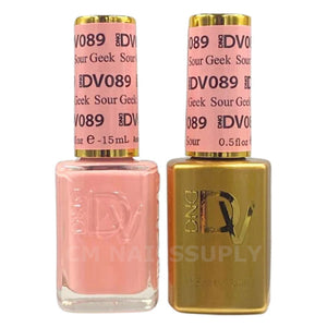 DND Duo Gel &  Lacquer Diva #089 Sour Greek