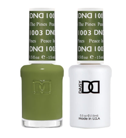 DND Peace in the Pines #1003 - Duo Gel & Nail Lacquer - CM Nails & Beauty Supply