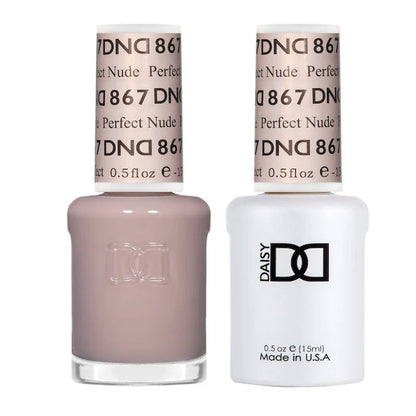 DND Perfect Nude #867 - Gel & Lacquer Duo - CM Nails & Beauty Supply