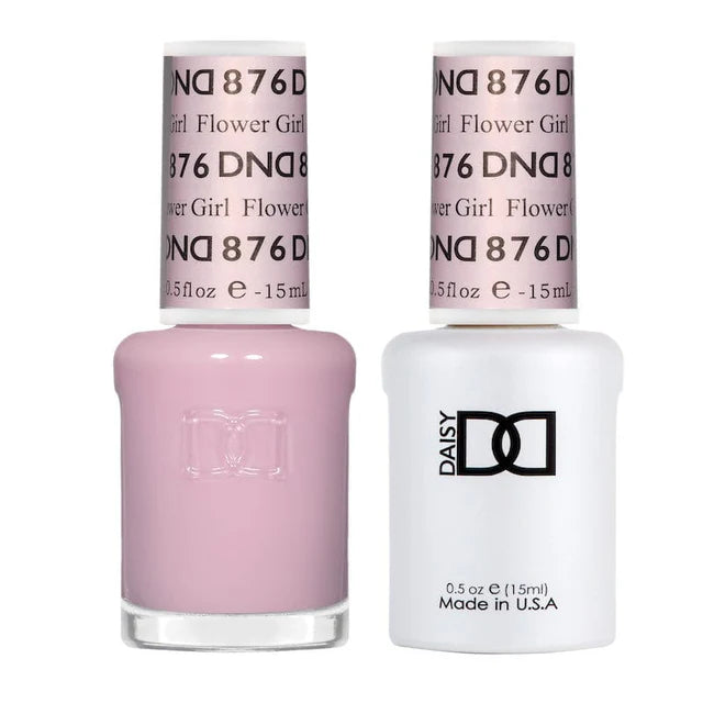 DND Flower Girl #876 - Gel & Lacquer Duo - CM Nails & Beauty Supply
