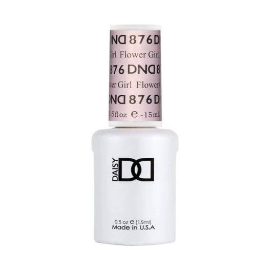 DND Flower Girl #876 - Soak-Off Gel Polish - CM Nails & Beauty Supply