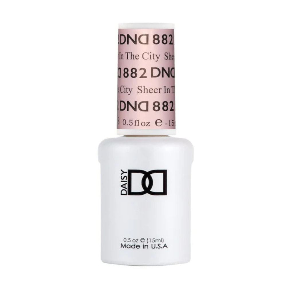 DND Sheer In The City #882 - Soak-Off Gel Polish - CM Nails & Beauty Supply