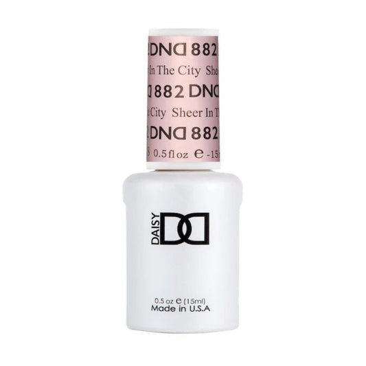 DND Sheer In The City #882 - Soak-Off Gel Polish - CM Nails & Beauty Supply