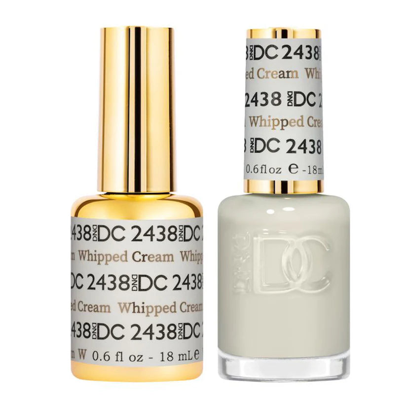 DC Whipped Cream #2438 - Gel Polish & Lacquer Duo - CM Nails & Beauty Supply