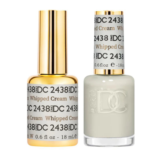 DC Whipped Cream #2438 - Gel Polish & Lacquer Duo - CM Nails & Beauty Supply