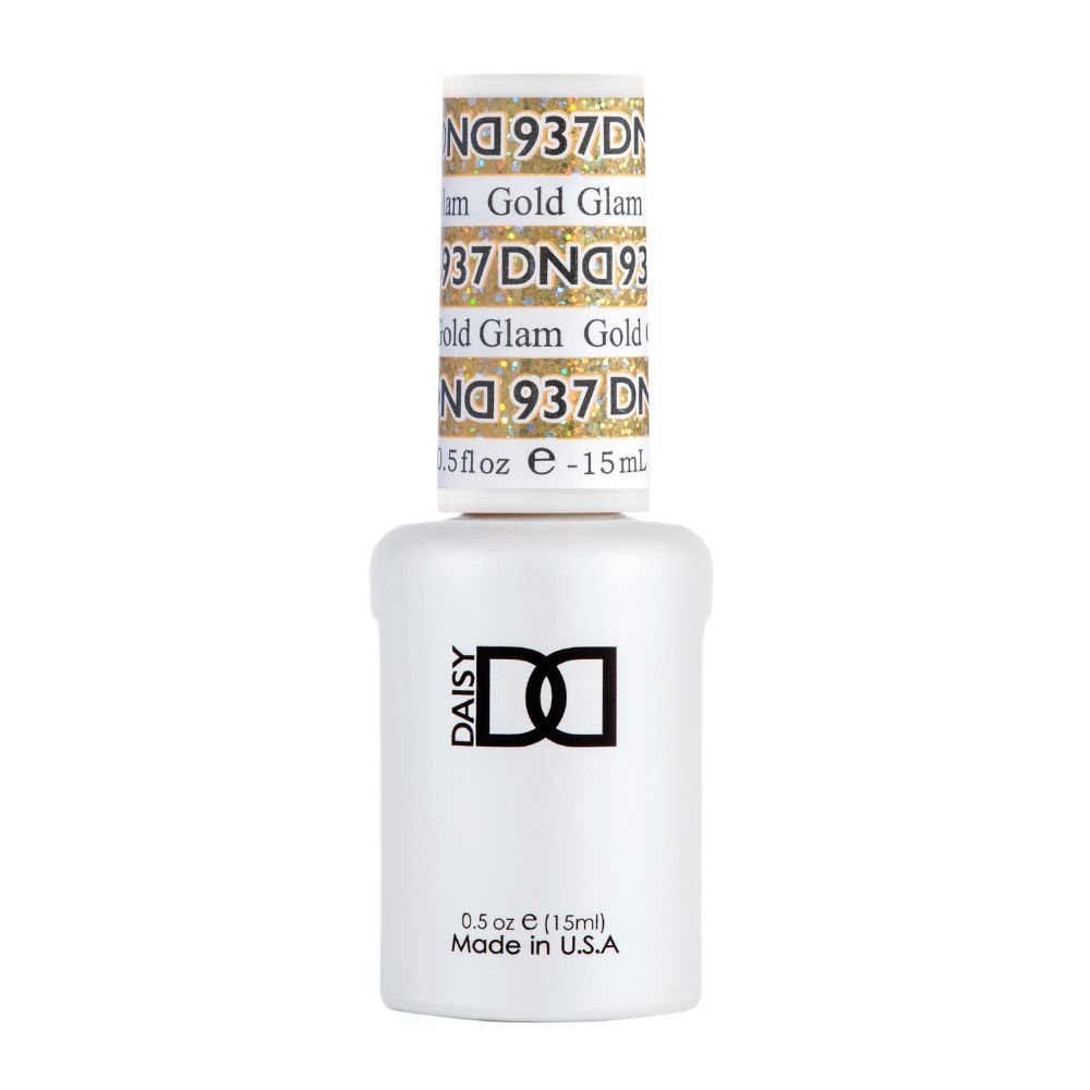 DND Gold Glam 937 Gel Polish