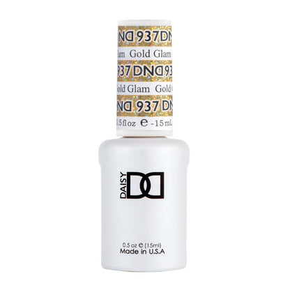 DND Gold Glam 937 Gel Polish