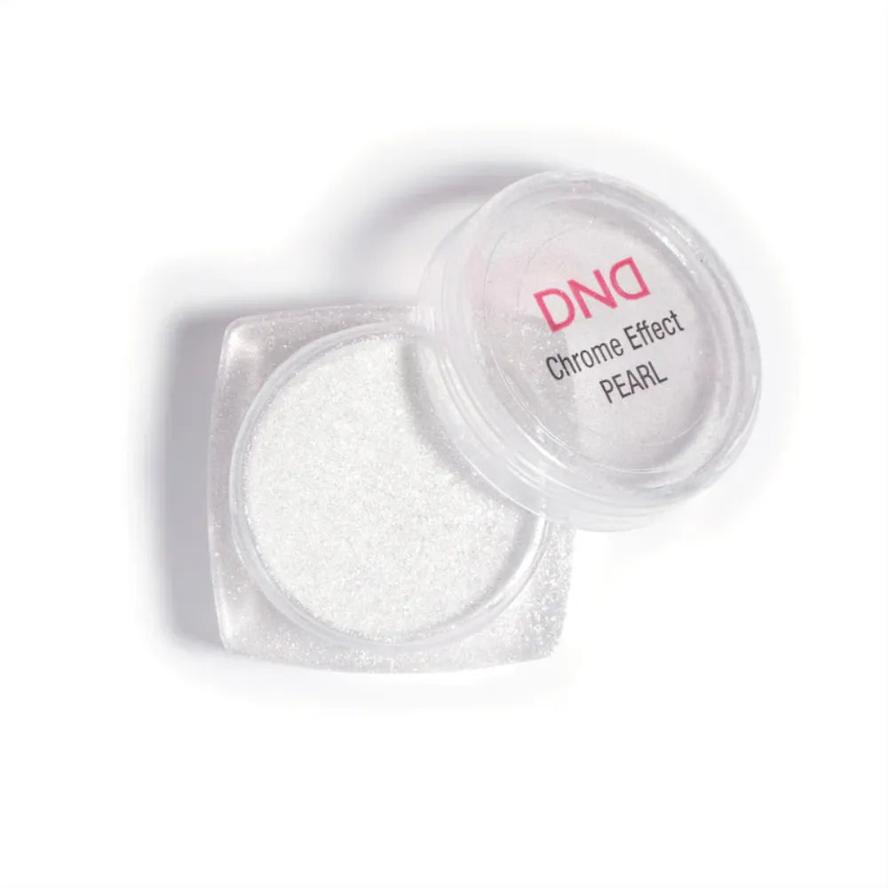DND Chrome Effect White Pearl #01 - CM Nails & Beauty Supply