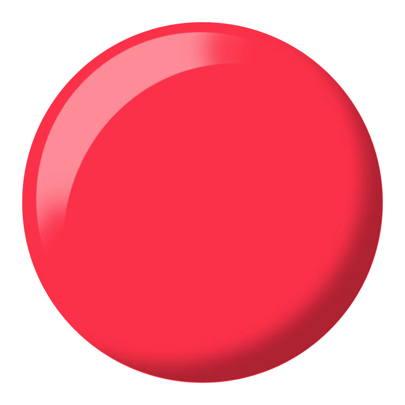 DND 414 Summer Hot Pink nail colour swatch – bright pink gel and lacquer sold at CM Nails Supply Canada