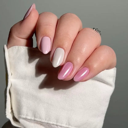 DND Chrome Effect White Pearl #01 - CM Nails & Beauty Supply
