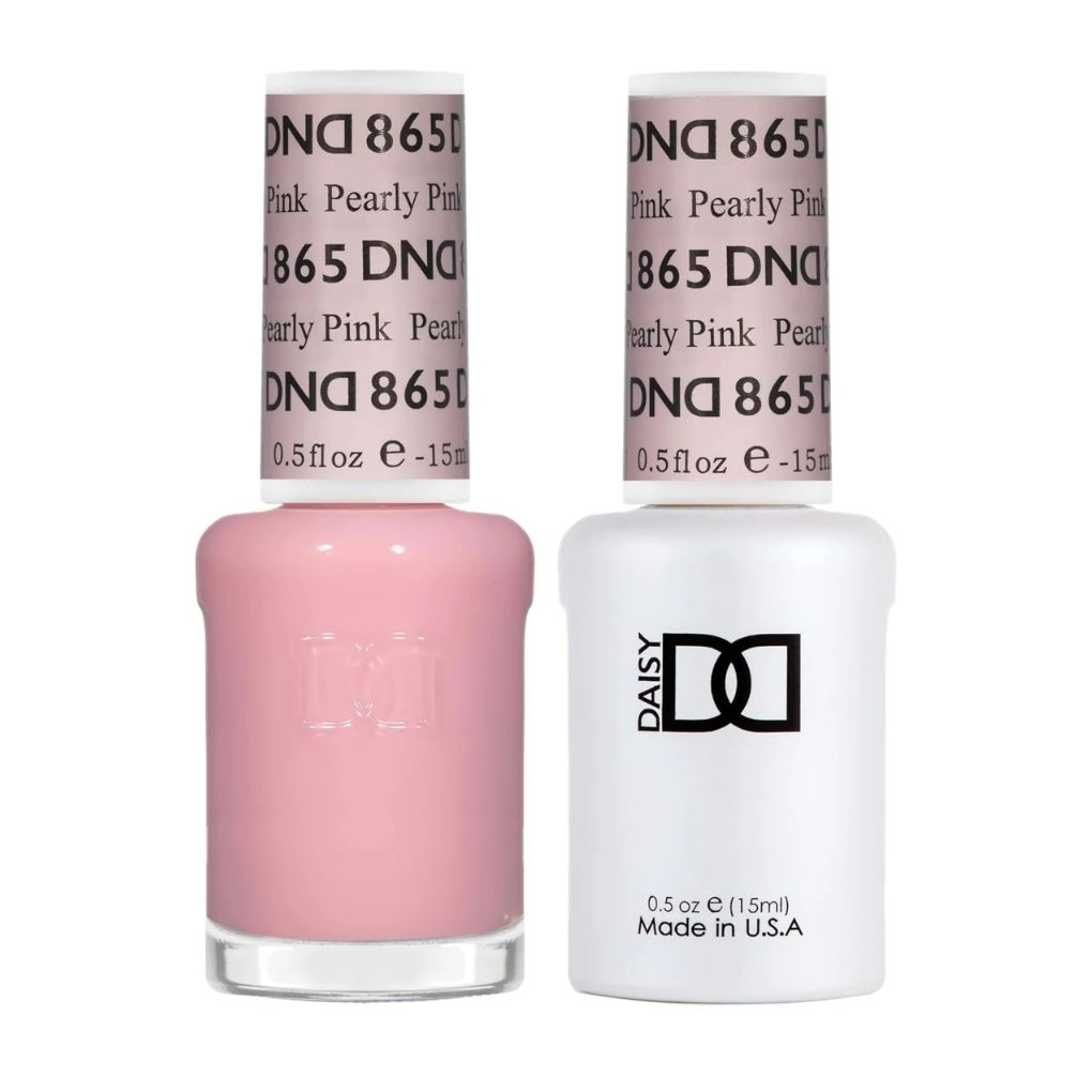DND Pearly Pink #865 - Gel & Lacquer Duo - CM Nails & Beauty Supply