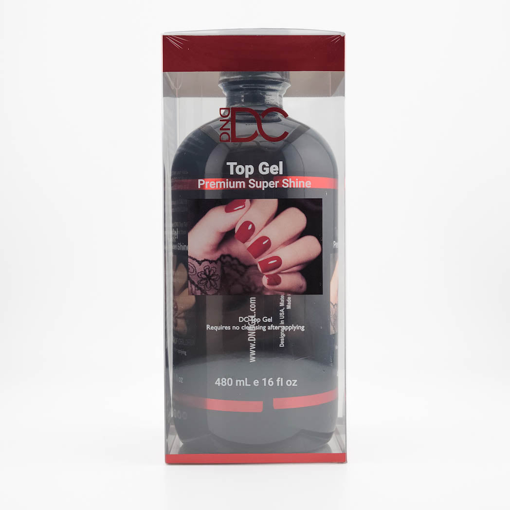 DND DC No Cleanse Top Coat #900 Refill 480mL - CM Nails & Beauty Supply