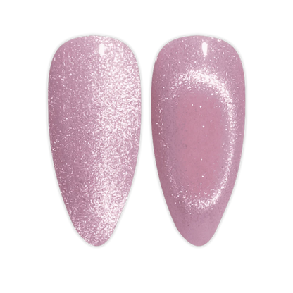DND Diva 9D Cat Eye Gel Polish #28 - Just Kitten swatch