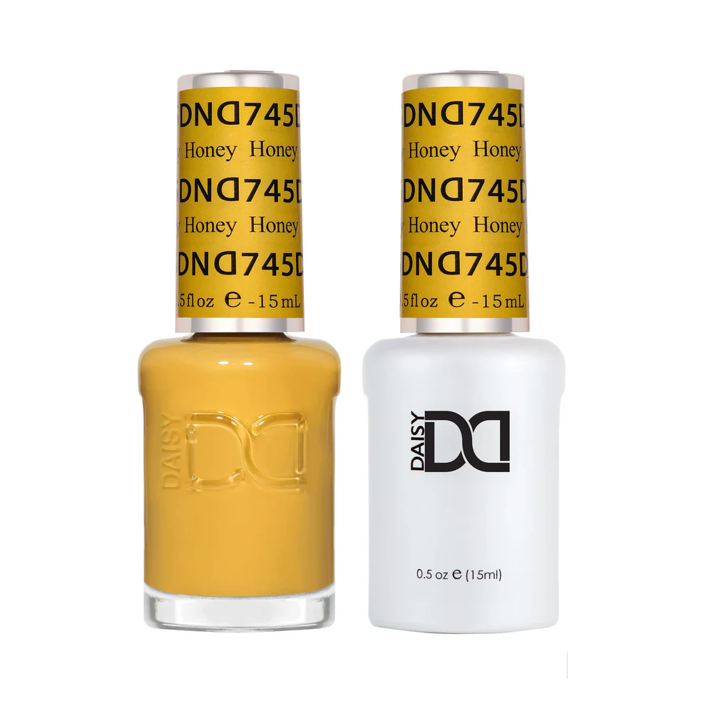 DND DUO GEL POLISH Honey #745 Gel & Lacquer Duo