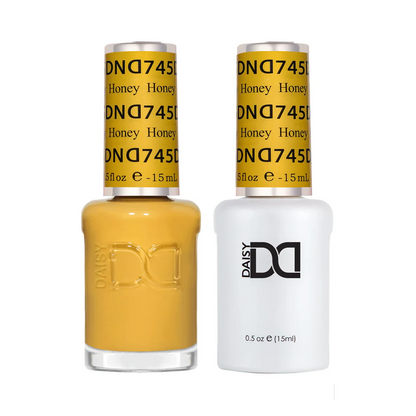 DND DUO GEL POLISH Honey #745 Gel & Lacquer Duo