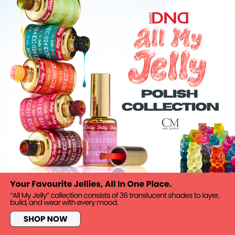 DND DC Jelly Gel Polish Collection nail polish