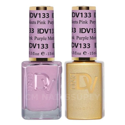 DIVA #133 Purple Meets Pink - Diva Duo Gel & Lacquer - CM Nails & Beauty Supply