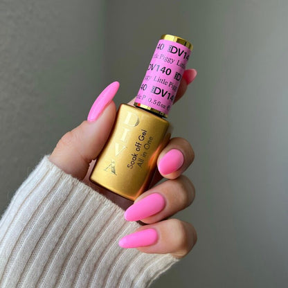 DIVA #140 Little Piggy - Diva Duo Gel & Lacquer - CM Nails & Beauty Supply