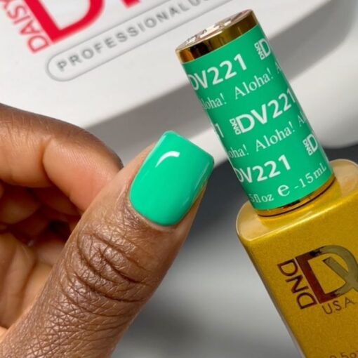 DND Duo Gel &  Lacquer Diva # 221 Aloha