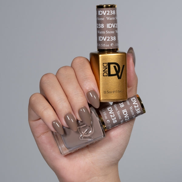 DND Duo Gel &  Lacquer Diva #238 Warm Stone