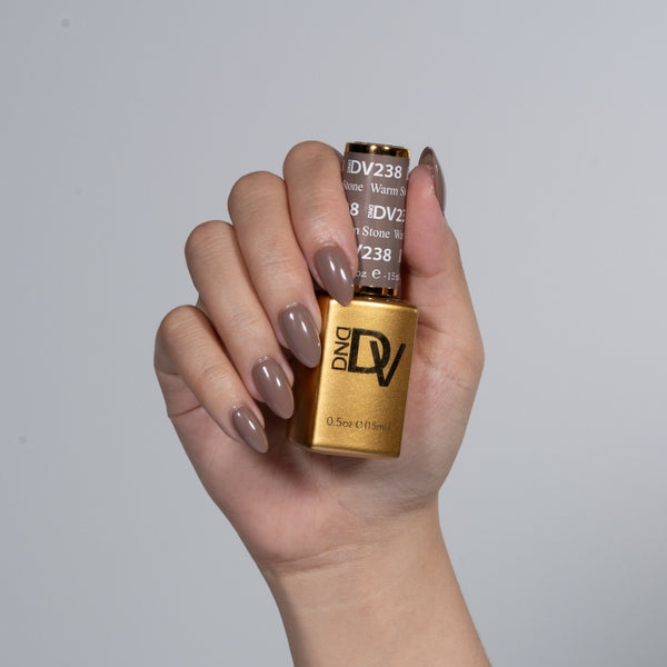 DND Duo Gel &  Lacquer Diva #238 Warm Stone