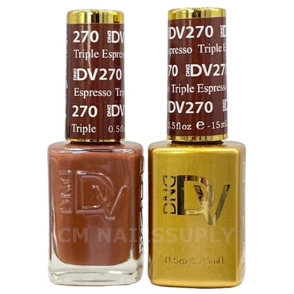 DIVA #270 Triple Espresso - Diva Duo Gel & Lacquer - CM Nails & Beauty Supply