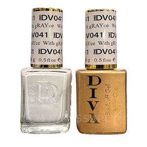 DIVA #041 With Grayce - Diva Duo Gel & Lacquer - CM Nails & Beauty Supply