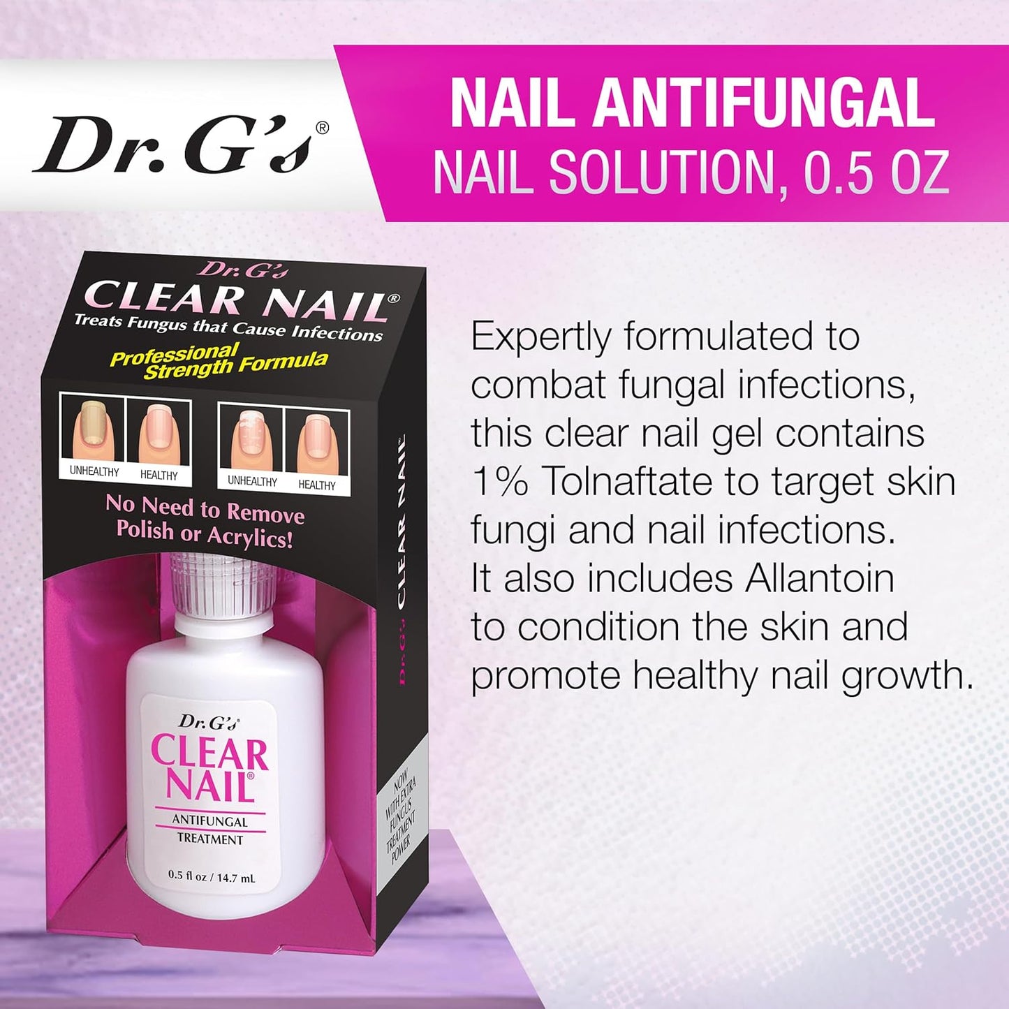 Dr. G's Clear Nail Treatment - CM Nails & Beauty Supply
