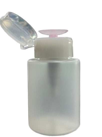Clear Round Liquid Pump - 4oz - CM Nails & Beauty Supply