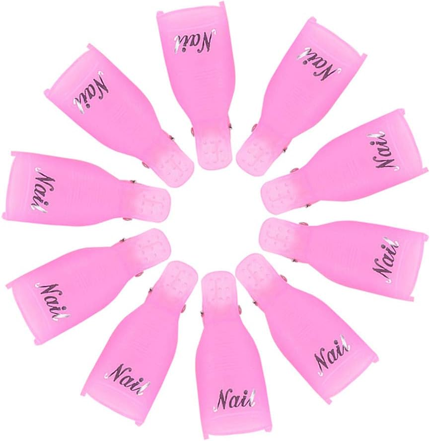 Reusable Gel Polish Remover Wrap Clips (10pcs) - CM Nails & Beauty Supply