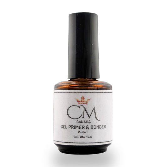 Gel Primer and Bonder 2 in 1 bottle for nails CM Canada strong adhesion