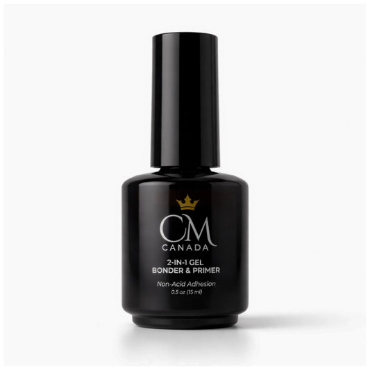 Gel Primer and Bonder 2 in 1 bottle for nails CM Canada strong adhesion