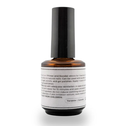 Gel Primer and Bonder 2 in 1 bottle for nails CM Canada strong adhesion
