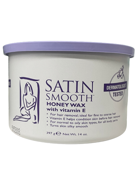 Satin Smooth | Honey Wax With Vitamin E 14 oz.
