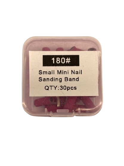 Mini Sand Band | 60 Pcs with Mini Mandrel | 30 Pcs with Mini Mandrel - CM Nails & Beauty Supply