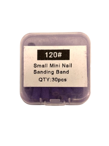 Mini Sand Band | 60 Pcs with Mini Mandrel | 30 Pcs with Mini Mandrel - CM Nails & Beauty Supply