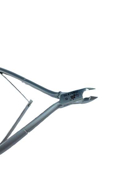 Cuticle Nipper. | MBI Stainless Steel | Size Full Jaw | Size 1/2 Jaw | Size 1/4 Jaw |.