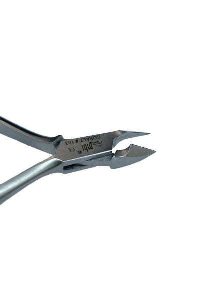 Cuticle Nipper. | MBI Stainless Steel | Size Full Jaw | Size 1/2 Jaw | Size 1/4 Jaw |.