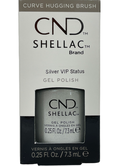 CND Shellac - Silver VIP Status (0.25 oz) | CND - CM Nails & Beauty Supply