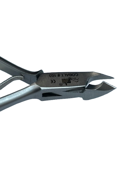 Cuticle Nipper. | MBI Stainless Steel | Size Full Jaw | Size 1/2 Jaw | Size 1/4 Jaw |.