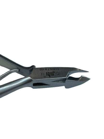 Cuticle Nipper. | MBI Stainless Steel | Size Full Jaw | Size 1/2 Jaw | Size 1/4 Jaw |.