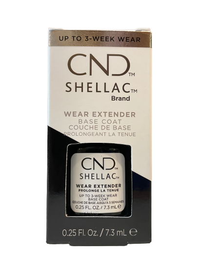 CND Shellac Wear Extender Base Coat 0.25 oz - CM Nails & Beauty Supply