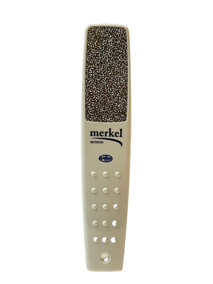 Dual Sided Merkel Foot File, Medium/Coarse - Trimmermate 100% Stainless Steel - CM Nails & Beauty Supply