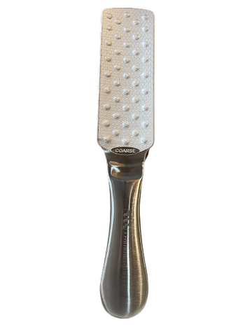 Dual Sided Foot File, Medium/Coarse - Trimmermate 100% Stainless Steel