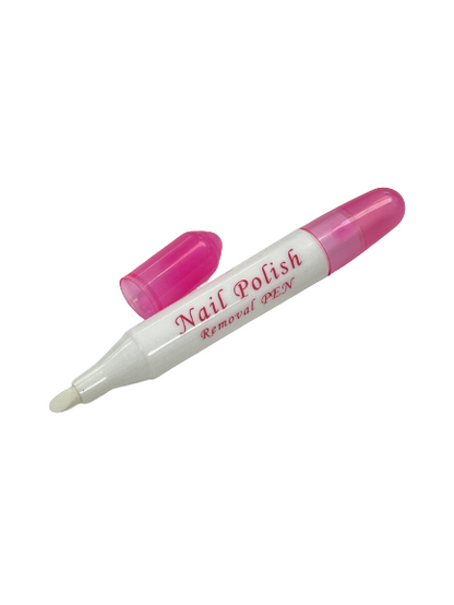 Polish Corrector Pen With Extra 3 Tips | Blue | Pink | Neon Yellow | Purple | Green. - CM Nails & Beauty Supply