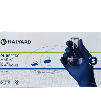 Halyard PUREZERO MARIN Nitrile Exam Gloves - 6 Mil | Latex Free - CM Nails & Beauty Supply