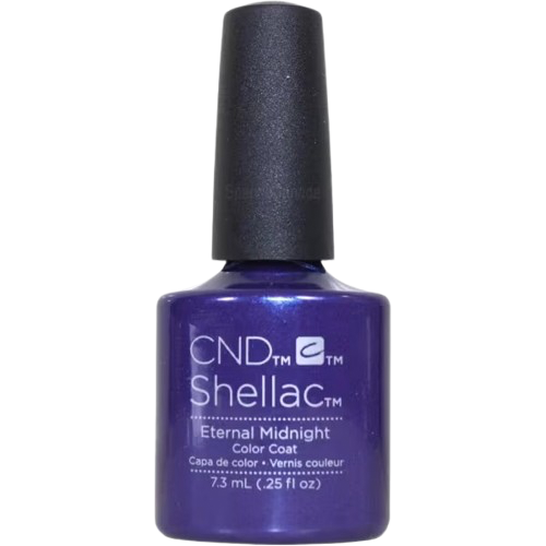 CND Shellac - Eternal Midnight (0.25 oz) CND - CM Nails & Beauty Supply