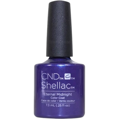 CND Shellac - Eternal Midnight (0.25 oz) CND - CM Nails & Beauty Supply